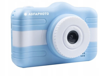 Aparat foto digital Agfa pentru copii cu jocuri de culoare albastra 