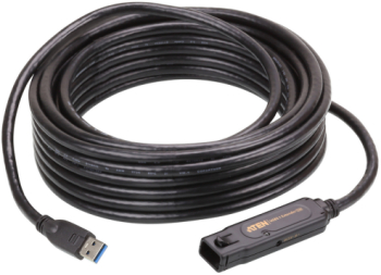 Cablu Aten Extensie UE3310 USB 3.0 male - USB 3.0 female 10 m Black