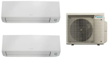 Aparat de aer conditionat multisplit Daikin Perfera cu doua unitati interne Perfera FTXM-A 7000 si 9000 BTU Unitate externa 14000 BTU 