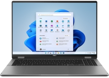 Laptop ASUS Vivobook 16 Flip TP3607SA 3K OLED 120Hz Touch Intel Core Ultra 5 226V 16GB LPDDR5X 1TB SSD Intel Arc 130V Win 11 Pro Matte Gray