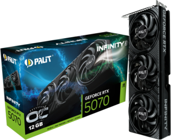 Placa video Palit Infinity 3 OC NVIDIA GeForce RTX 5070 12GB GDDR7 192-bit DLSS 4 