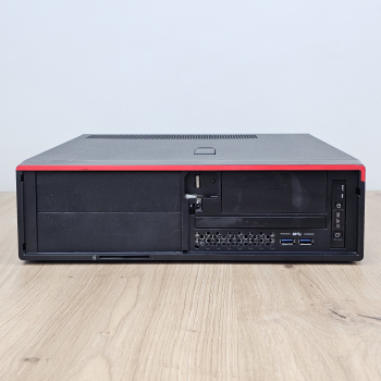 Unitate PC Refurbished FUJITSU PRIMERGY TX1320 M4 SFF Workstation Procesor I5 8500 Memorie RAM 16 GB SSD 250 GB 2.5 inch + SSD 512 GB NVME 