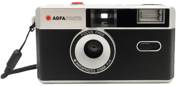Aparat foto pe film AgfaPhoto 35mm blitz negru 