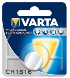 Baterie profesională Varta CR1616 3V 55mAh Tip 6616