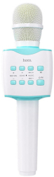 Microfon Hoco BK5 Cantando KTV Bluetooth V5.0 Wireless Multifunctional cu Baterie 1200mAh si Redare TF USB 