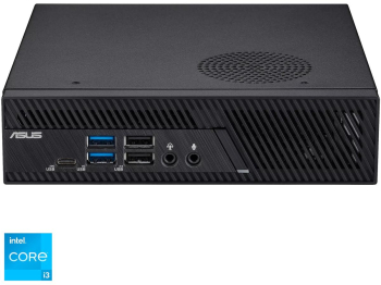 Calculator Sistem Mini PC Asus PB63 cu procesor Intel® Core™ i3-13100 pana la 4.5 GHz, 8GB DDR5, 256GB SSD, Intel® UHD Graphics, Windows 11 calculatoare desktop
