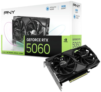 Placa video PNY GeForce RTX5060 8GB GDDR7 128bit 1xHDMI 3xDisplayPort 