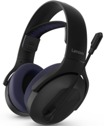 Casti cu microfon Lenovo Legion H410 Bluetooth/USB Wireless Black