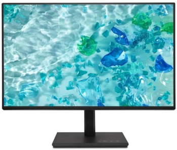Acer 27" 100Hz IPS 4ms B278UEb, WQHD 2560x1440, HDMI, DisplayPort, Boxe, Pivot, Webcam, negru - imagine 1