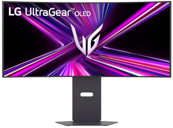 curbat LG 45" 240Hz OLED 0.03ms 45GS95QX-B WQHD 3440x1440 HDMI DisplayPort negru - imagine 1