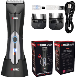 Masina de tuns si aparat de ras BIRAI Trimmer Home pentru corp inghinal barba USB Type-C rezistent la apa IPX7 7000 RPM lama lata 4CM