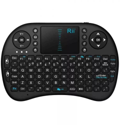 Mini tastatura Rii wireless touchpad pentru XBox PS PC Notebook Smart TV 