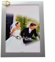 Rama foto Wedding Hearts 13x18 Argintiu 