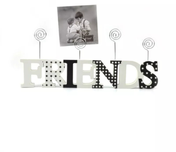Suport fotografii decorativ Friends Clip 22x14 cm 