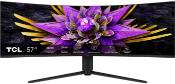 curbat TCL 57" 120Hz QD-MiniLED 1ms Dual UHD (7680x2160) AMD FreeSync Premium NVIDIA G-Sync Compatible R1000