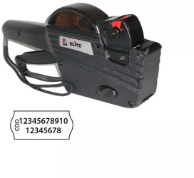 Marcator etichete 2 linii 10/8 caractere Blitz C18 Blitz C18 