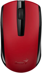 Mouse Optic Genius ECO-8100 USB Wireless Black-Red mouse