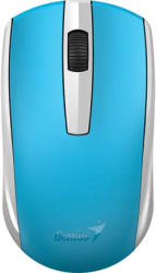 Mouse Optic Genius ECO-8100 USB Wireless Blue-Gray mouse