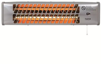 Radiator cu tub de cuart 1200W IPX4 montabil pe perete Home 