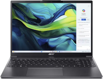 Laptop Acer Aspire Go 15 Intel Core i5-1334U 16GB DDR5 512GB SSD Intel Integrated Graphics AG15-51P WUXGA IPS No OS Steel Gray 