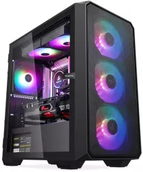 PC Gaming DiaxXa AMD Ryzen 5 7500X3D 32GB DDR5 SSD 1TB M.2 NVIDIA GeForce RTX 5060 8GB GDDR7 128 bit DLSS 4 calculatoare desktop