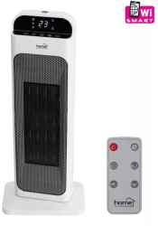 Radiator ceramic Smart 2000W WiFi iOS si Android control touch screen sau telecomanda 