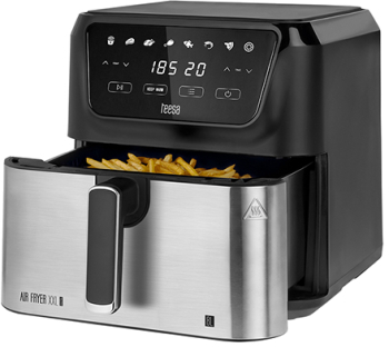 Friteuza airfryer 8l 1700w digital air fryer xxl teesa