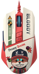 Mouse Optic A4Tech W63 Max RGB LED USB-A Multicolor 