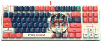 Tastatura A4Tech AT87 Proxy Boom RGB LED USB Multicolor 