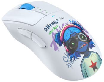 Mouse Optic A4Tech Bloody R73 Pro Nyx Mirage USB-C/USB Wireless White 