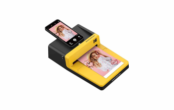 Imprimanta foto Kodak Dock Plus ERA 300 x 300 dpi Sublimare 4x6 inch Bluetooth USB-C Galben/Negru 