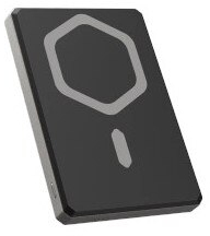 Baterie externă Uag 5000 mAh 10 W Ultra Slim 5K cu suport cablu USB-C compatibil cu Magsafe Titanium