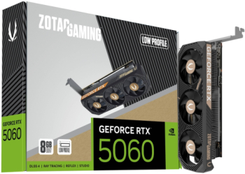 Placa video Zotac nVidia GeForce RTX 5060 Low Profile 8GB GDDR7 128 bit 