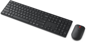 Kit Lenovo Multi-Mode Pro Combo - Tastatura Bluetooth/USB Wireless Black + Mouse Optic Bluetooth/USB Wireless Eclipse Black