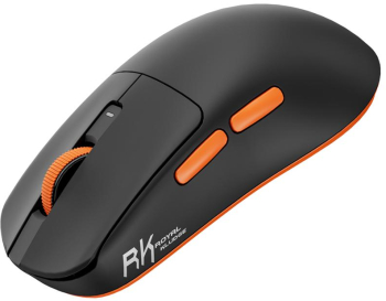 Mouse Gaming Royal Klunge M30 Wired Wireless Bluetooth (Portocaliu/Negru)