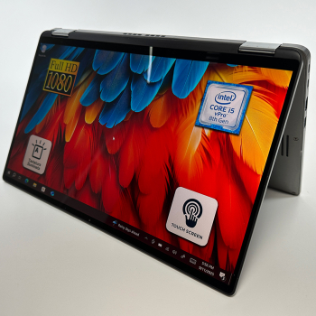 Laptop Dell Latitude E7400 2 in 1 Intel i5-8365u 16 gb ram DDR4 256 GB SSD 13 inch Touchscreen TabletaMode Garantie 1 an Rucsan Cadou Win 10 