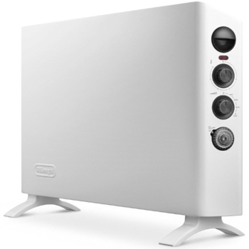 Convector electric DeLonghi HSX3320FTS Slim Functie anti-inghet Timer 24h Ventilator lateral 60 m&sup2 2000 W Alb 