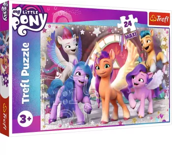 Puzzle Trefl 24 Maxi My Little Pony - Bucuria Poneilor