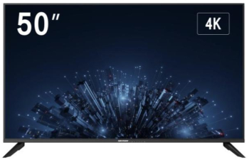 126 cm 50" 4K Hikvision VA UHD UltraHD HDMI Boxe negru
