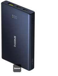Baterie externa Baseus PicoGo Digital Display 10000mAh, 20W, cablu USB-C inclus, 3A, Negru 