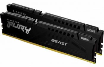 Kit Memorie Kingston FURY Beast 64GB 2x32GB DDR5 6000MHz CL36 Dual Channel XMP EXPO memorii