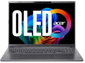Laptop Acer Aspire 16 AI A16-52M-72KJ OLED WUXGA+ Intel Core Ultra 7 258V 32GB LPDDR5X SSD 1TB Intel Arc Graphics 140V Linux Steel Gray 
