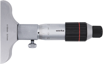 Micrometru mecanic de adancime cu talpa Scala 0 &ndash 300 mm 