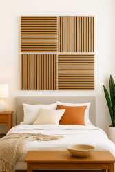 Set 4 buc Panou riflat acustic tec UnicSpot 60x60x2.1 cm 