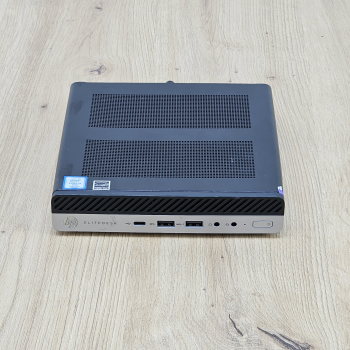Unitate PC Refurbished HP ELITEDESK 800 G4 MINI PC Procesor I5 8500T Memorie RAM 8 GB SSD 256 GB NVME Windows 11 Pro Stare Buna 
