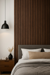 Panou riflat acustic nuc inchis UnicSpot 240x60x2.1 cm 