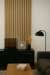 Panou riflat acustic stejar UnicSpot 240x60x2.1 cm 