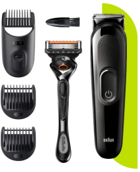 Aparat de tuns barba Braun Styling Kit 3 SK3300 4-in-1 + Aparat Gillette Fusion5 ProGlide Negru 