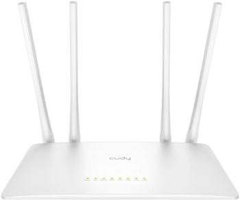 Router Wireless Cudy WR1200 Dual Band 1200 Mbps 4 Antene externe (Alb)