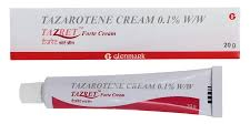 GelTazret Forte 0.1 Tazarotena Glenmark 20gr Combate Acnea si Ingrijeste pielea